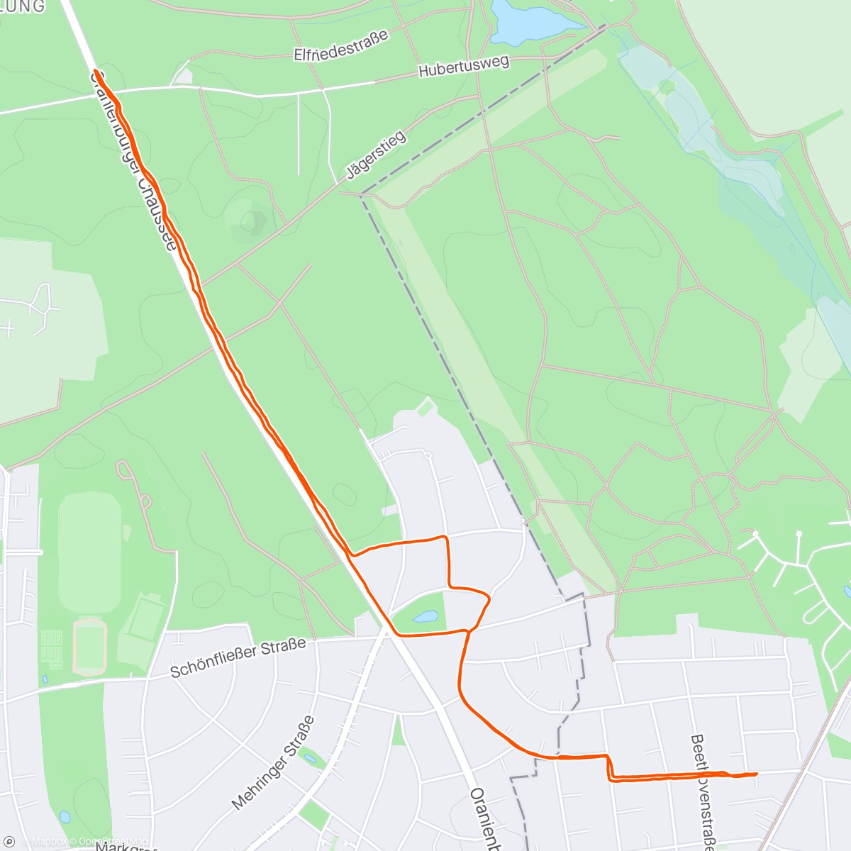 Map of the activity, Kleine Enkelrunde