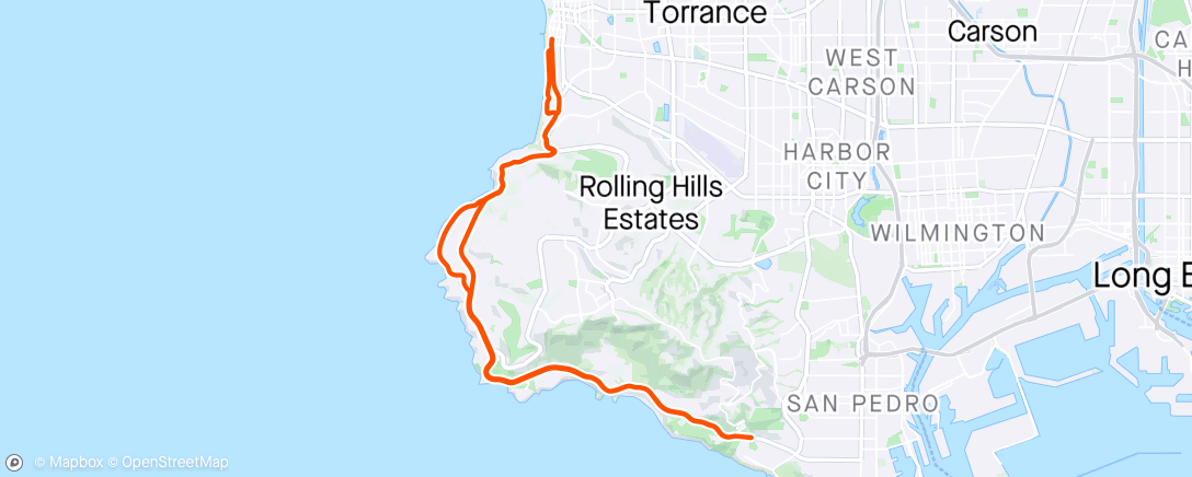 Map of the activity, Getting back into riding after 2 year break and adding 30lbs 🫣.