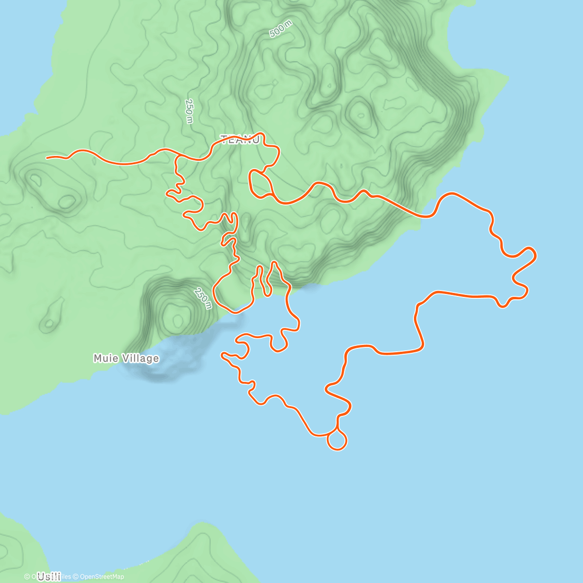Map of the activity, Zwift - TrainerRoad: Acrodectes on Flat Out Fast in Watopia