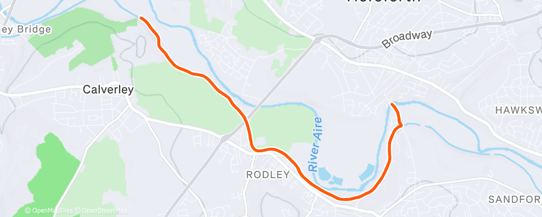 「Dog jog」活動的地圖