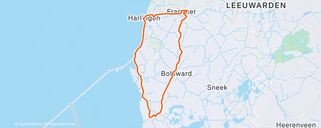 Map of the activity, Namiddagrit