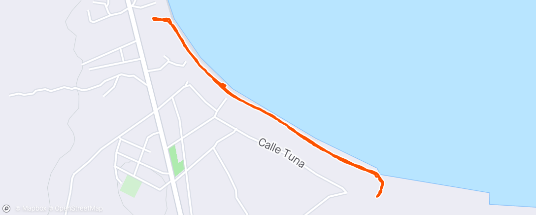 Map of the activity, Phil Dos Dorie