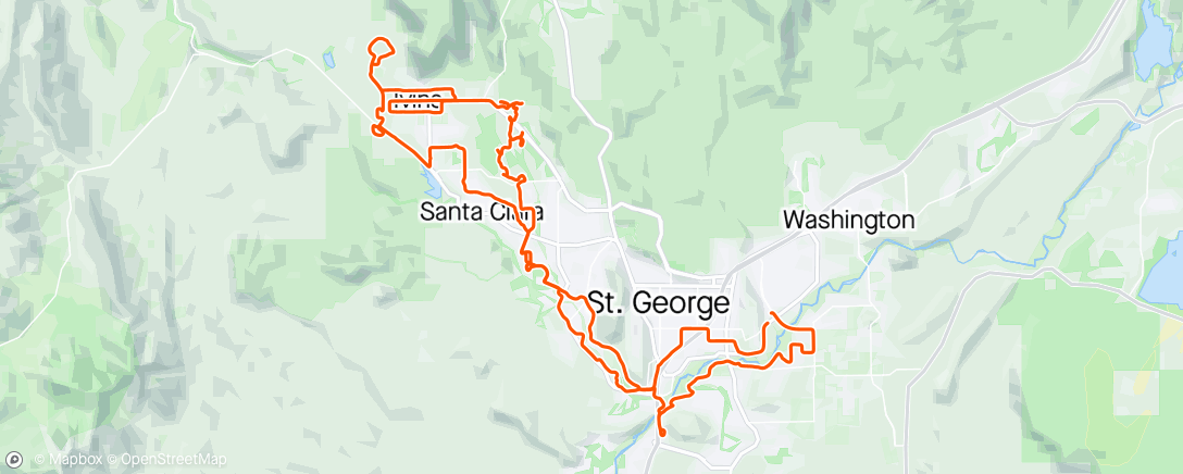 アクティビティ「05/23/2024 St. George, Utah」の地図