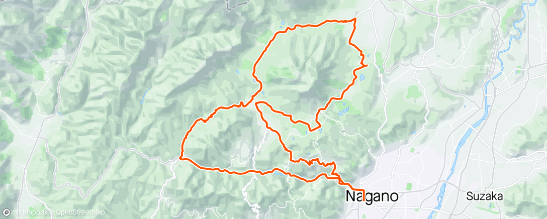Mapa da atividade, Nagano 🇯🇵 - Day 3 - Togakushi nipples