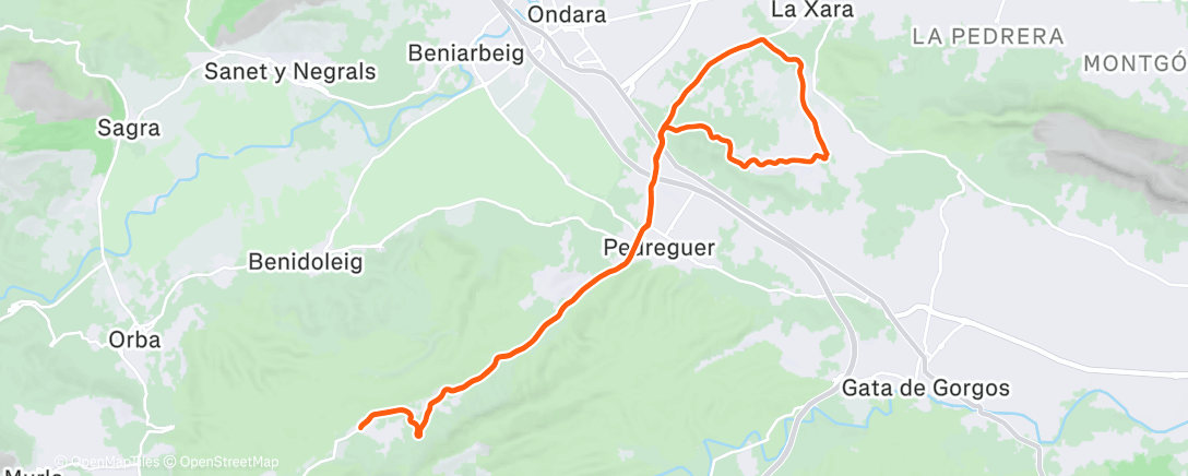 Map of the activity, Chill