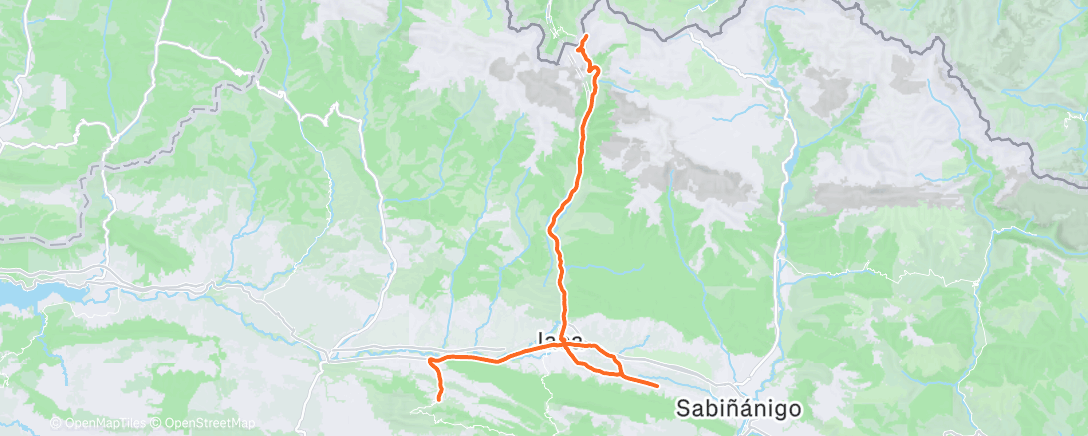 「Bicicleta por la mañana」活動的地圖
