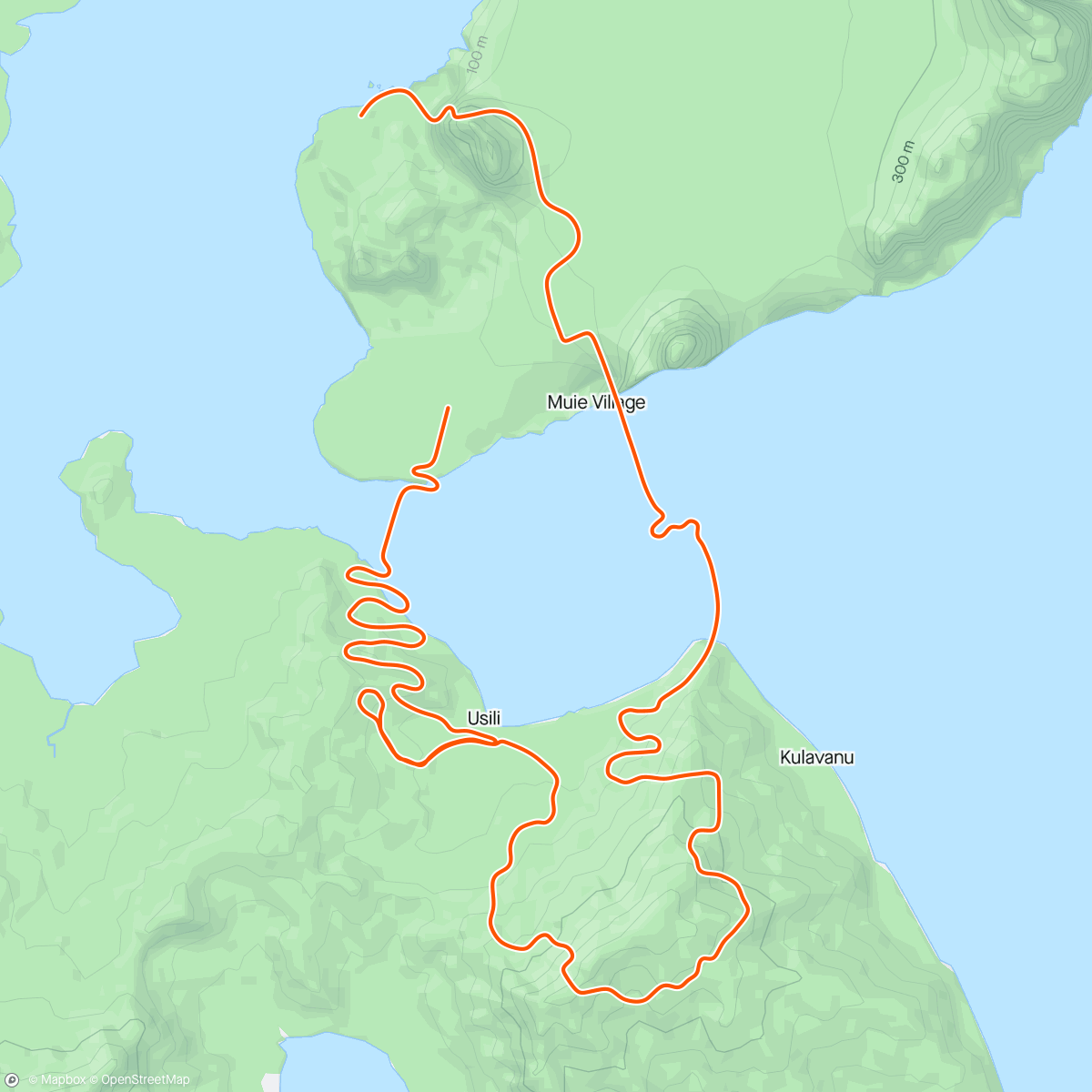 Map of the activity, Zwift - Mountain Route in Watopia