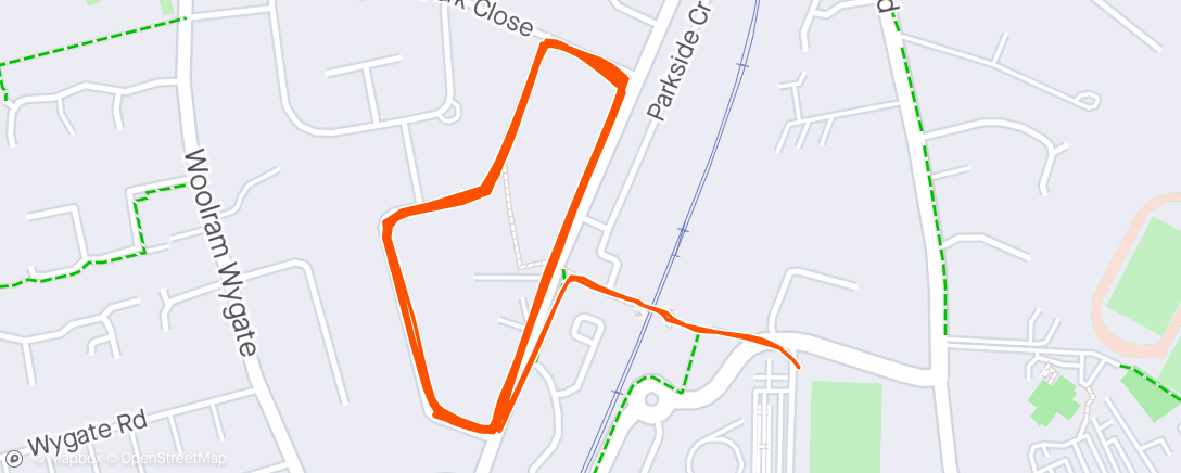 Map of the activity, 1K loop intervals. I nearly died.
