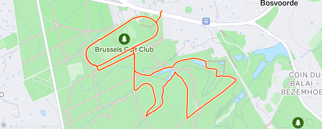 Map of the activity, Athletica | Strength Endurance