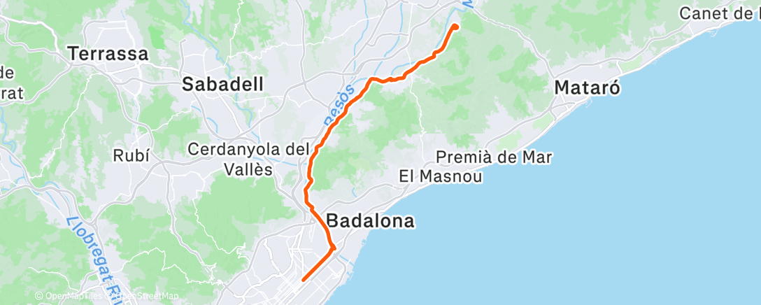 Map of the activity, UNA ROCA I TORNAR 🔁