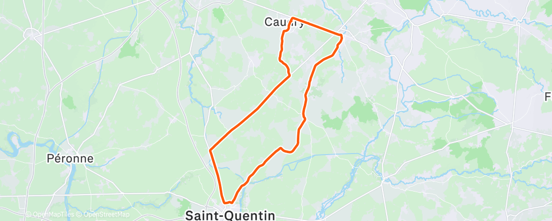 Map of the activity, Merdique