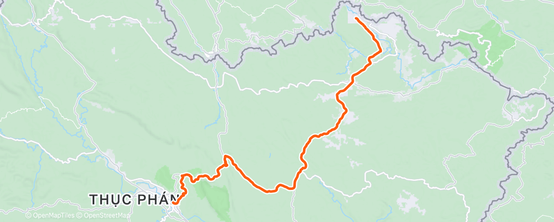 Map of the activity, Afternoon Ride
