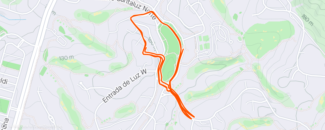Map of the activity, 🏃‍♂️