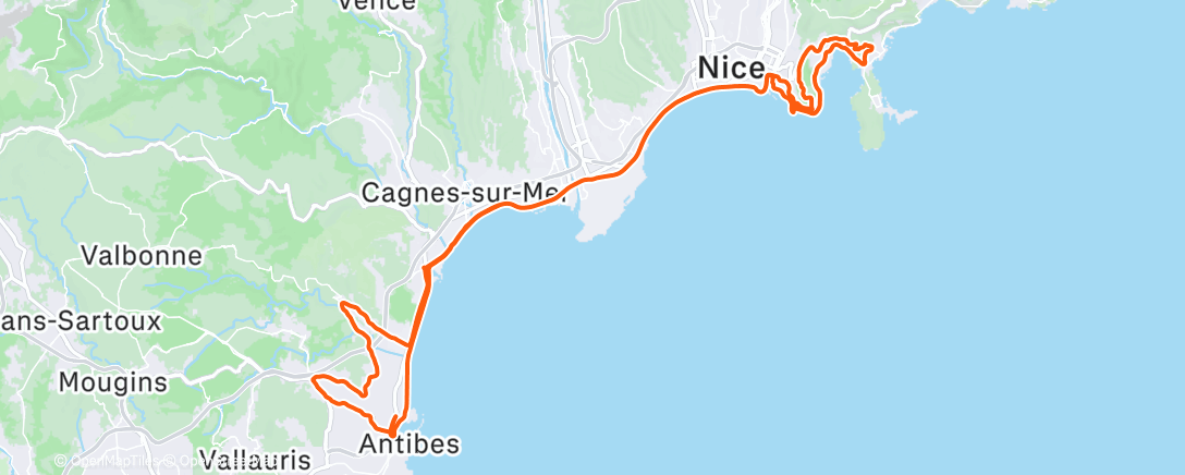 Map of the activity, Xmass cycle