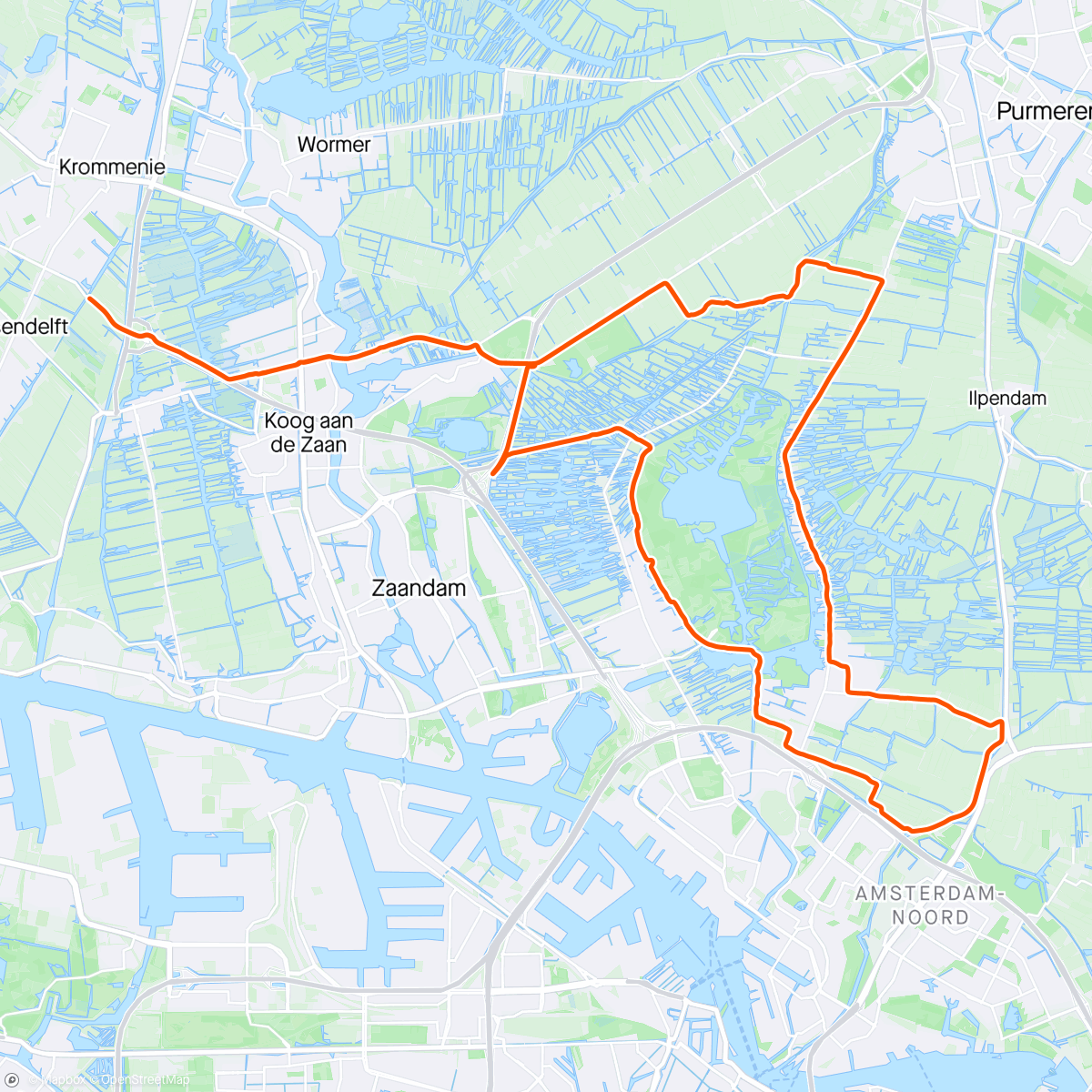 Mapa da atividade, Koningsritje met toch wat 🌧️