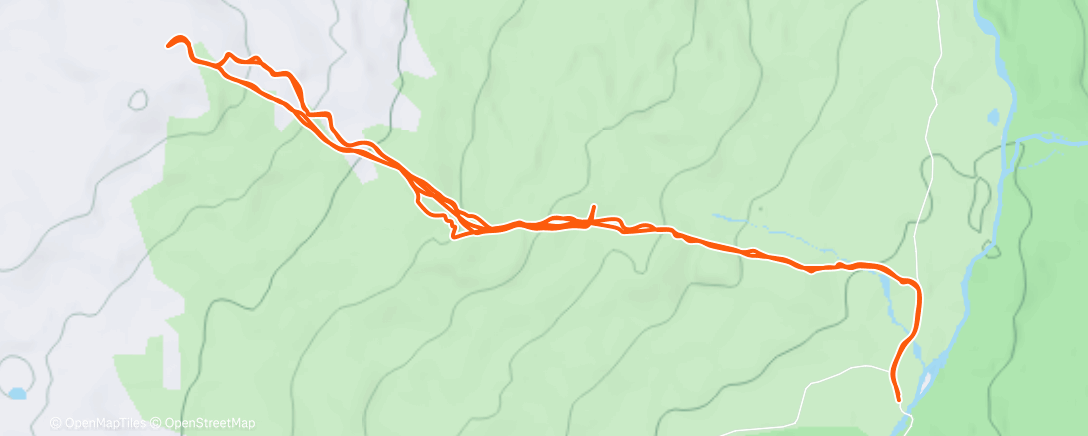 Map of the activity, Morning Workout