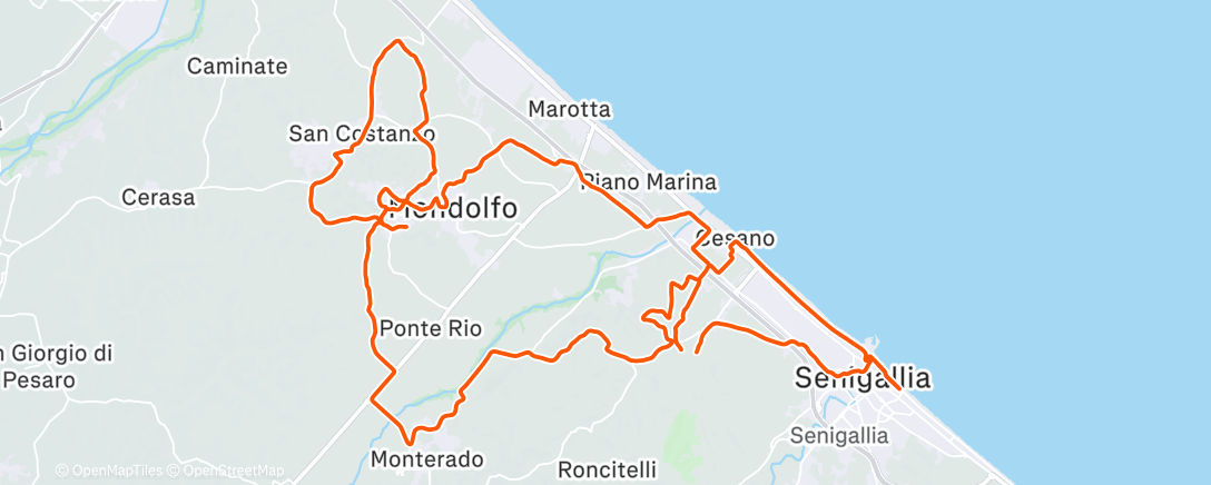 Map of the activity, Mtb