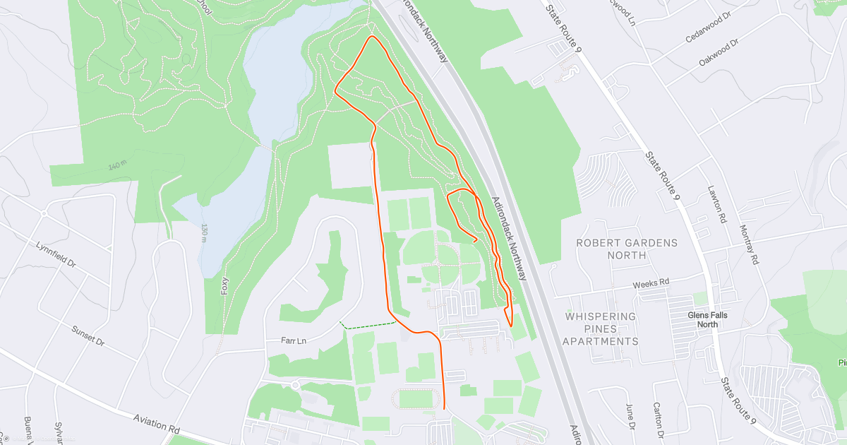 Carrera de tarde | Strava