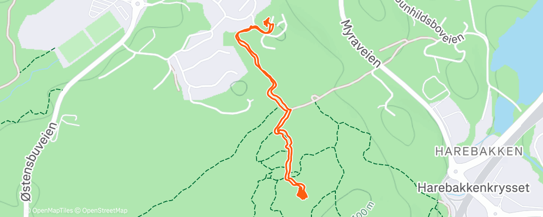 Map of the activity, Familiehockey