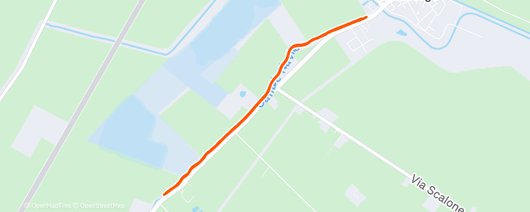 Map of the activity, Camminata dell'ora di pranzo