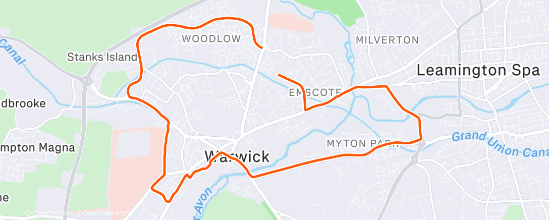 Map of the activity, Locked in with Frank Turner