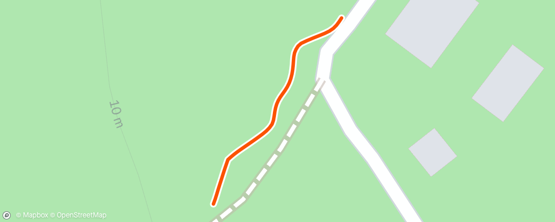 Map of the activity, Morning Surfing