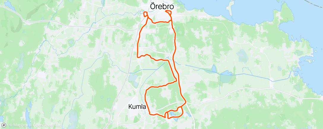 Map of the activity, ToÖ Kvarntorp