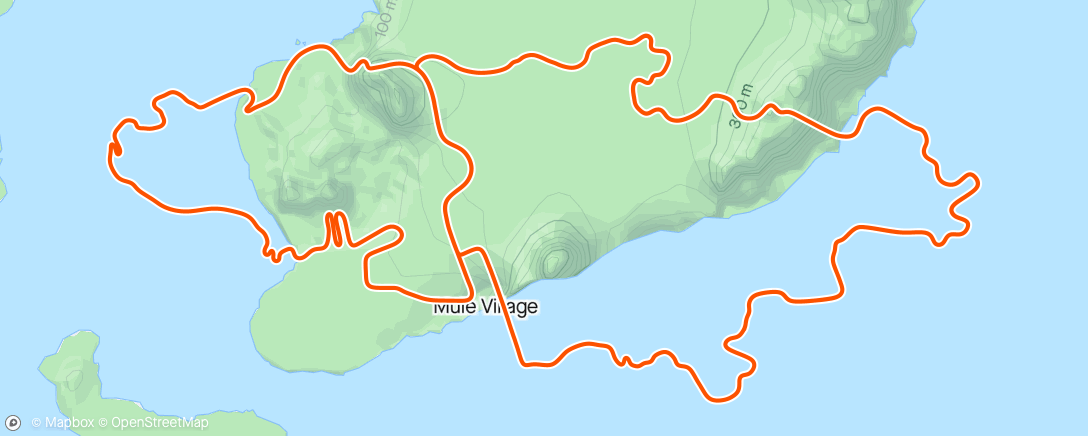 Map of the activity, Zwift - Group Ride: TEAM VEGAN Cake Break (C) on Big Flat 8 in Watopia
