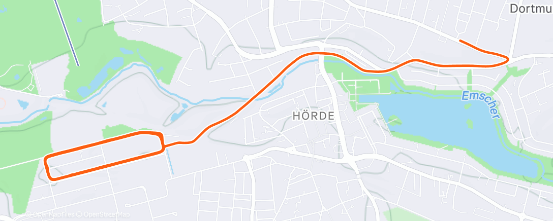 Map of the activity, Eisige Runden mit den Buben