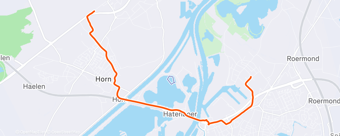 Карта физической активности (Na drie lekke banden wordt het hike-a-bike 👎)