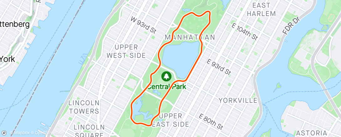Map of the activity, Zwift - INEOS Grenadiers Virtual Training Camp | The Cafe Ride in New York