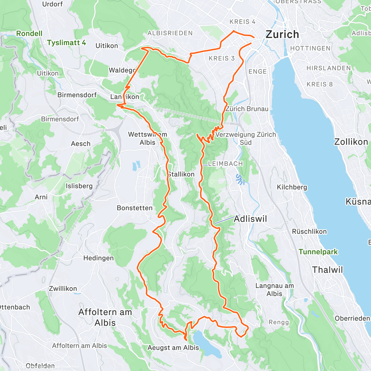 Карта физической активности (unexpected sun and unexpected snow)