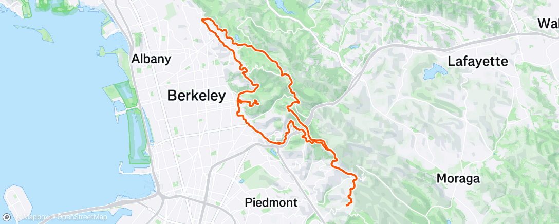 Map of the activity, Panasonic dead end epic climb