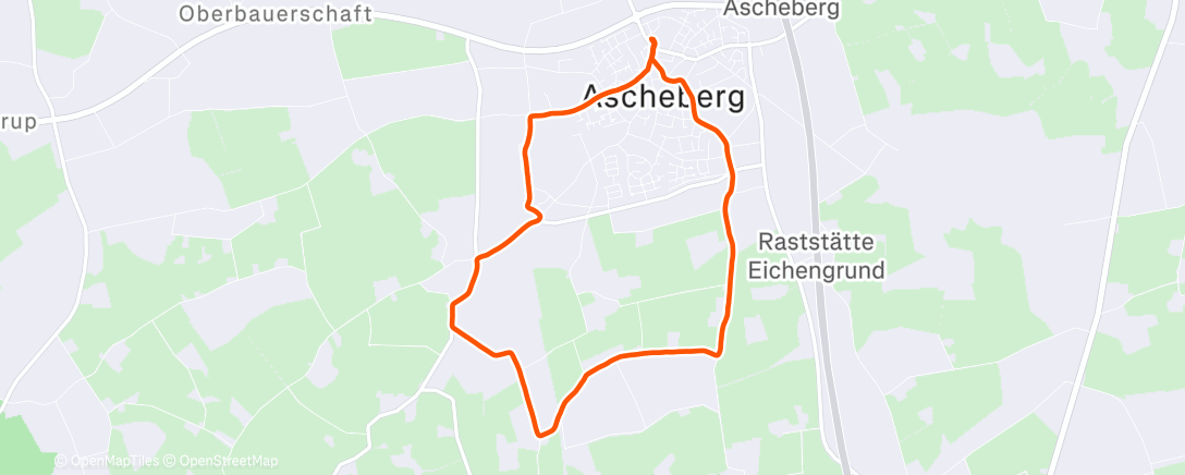 Map of the activity, Weihnachtsschwagerrunde