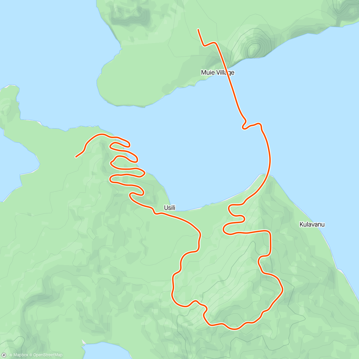 Map of the activity, Zwift - Interval Power Play in Watopia