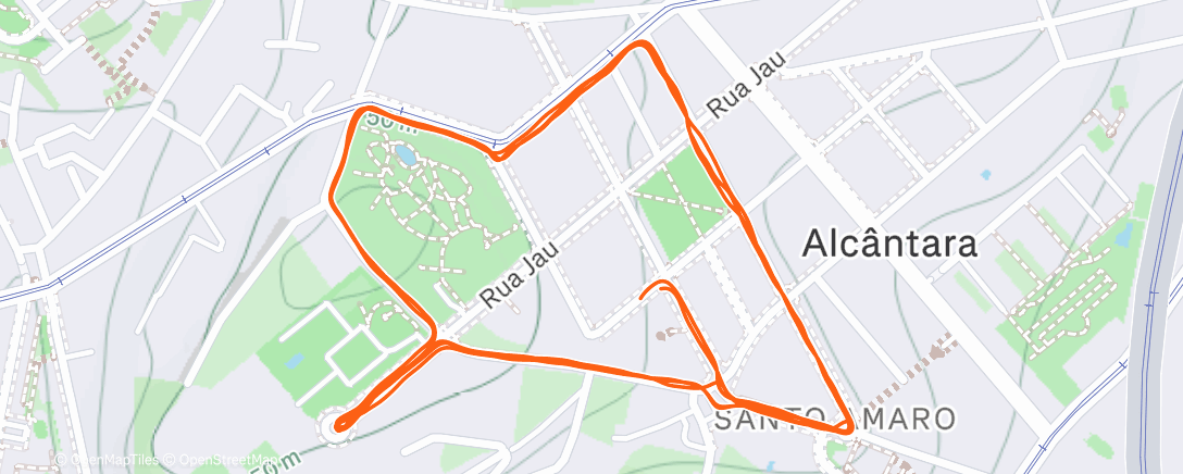 Map of the activity, Workday