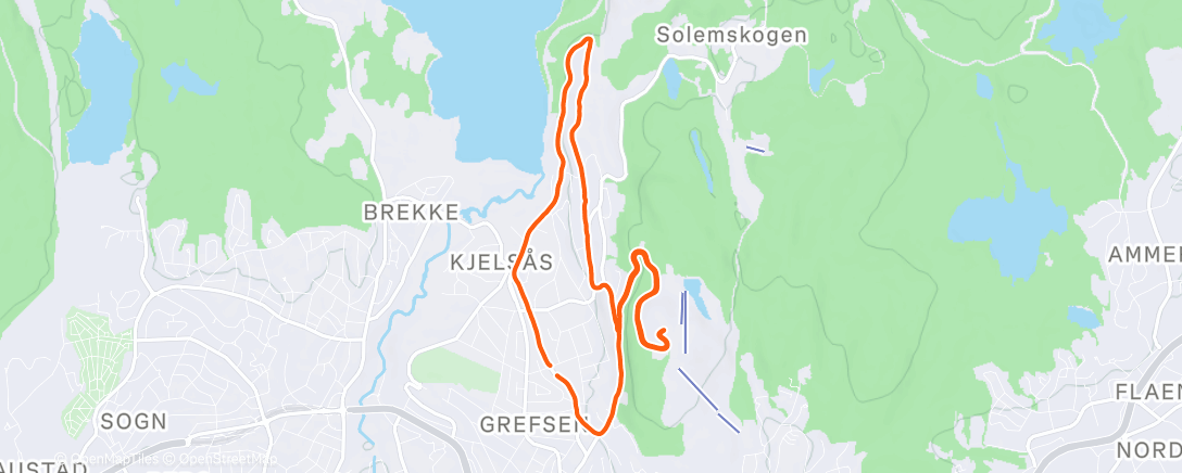 Map of the activity, JK25