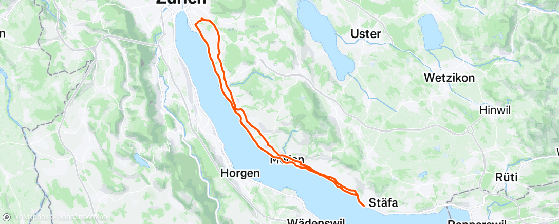 Map of the activity, date mit de ruth…