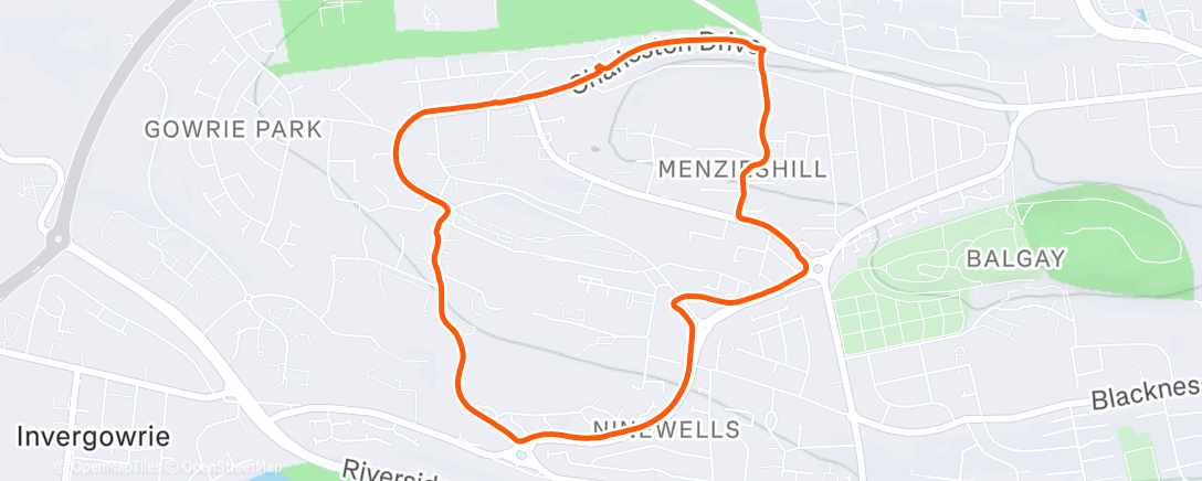 Map of the activity, Marcothon 26/31