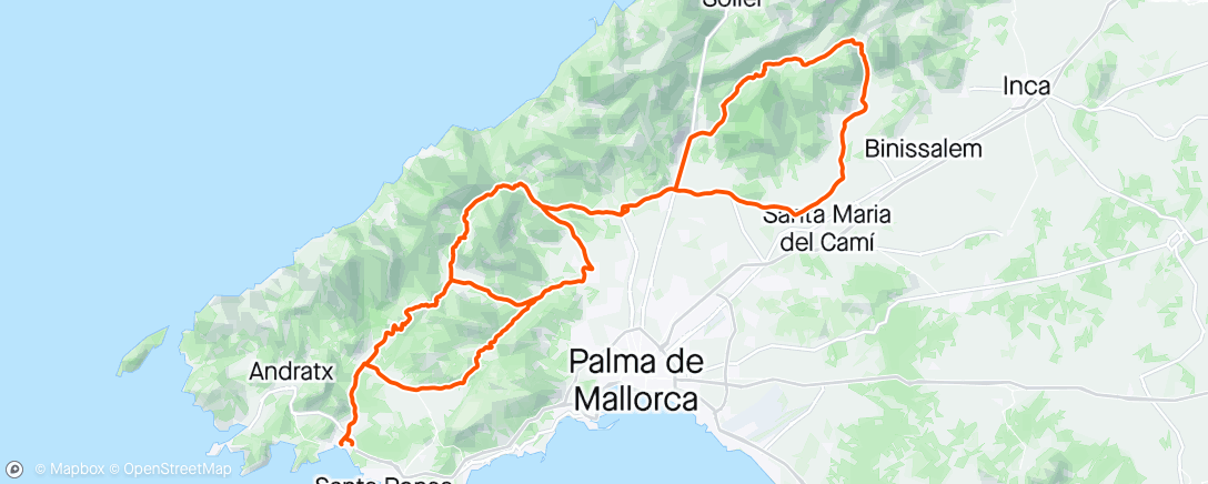 Mappa dell'attività Mallorca #3