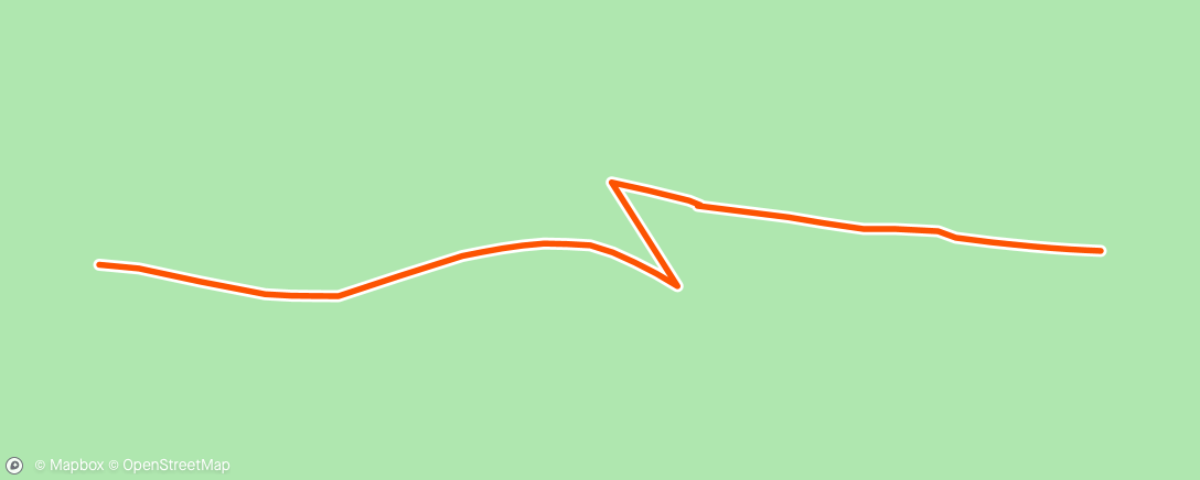 Map of the activity, Night Run