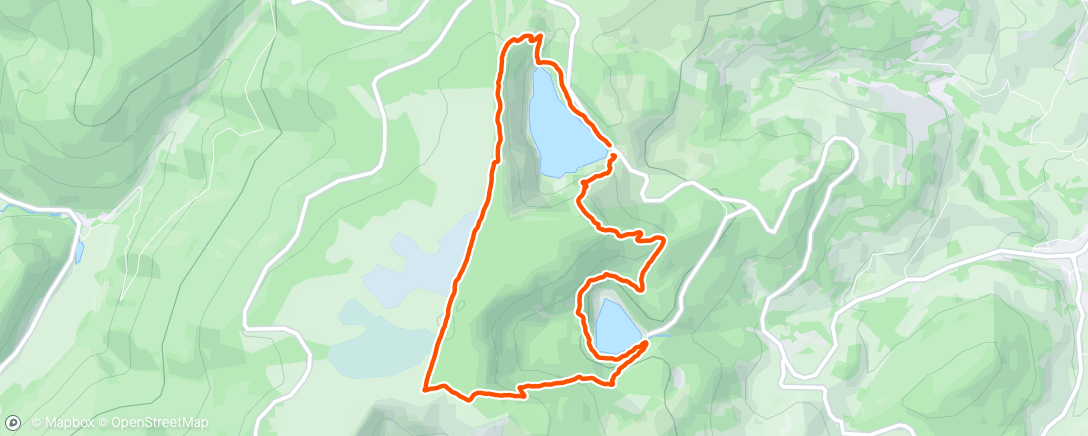 Karte der Aktivität „Deux Lac”