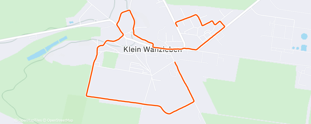 Mapa de la actividad (Spaziergang am Nachmittag)