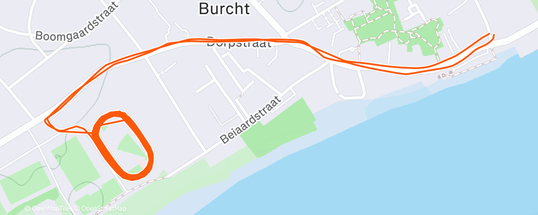 「Avondloop」活動的地圖