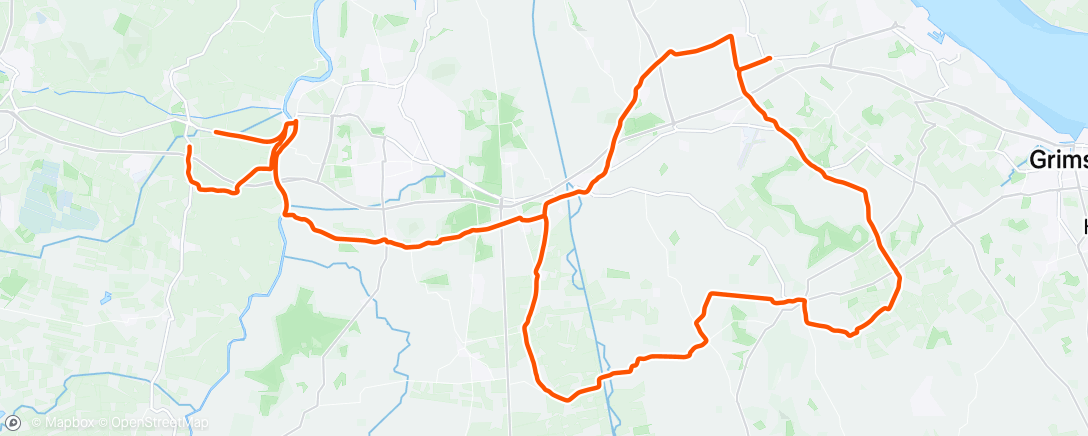 Map of the activity, Cheering on some LEL riders