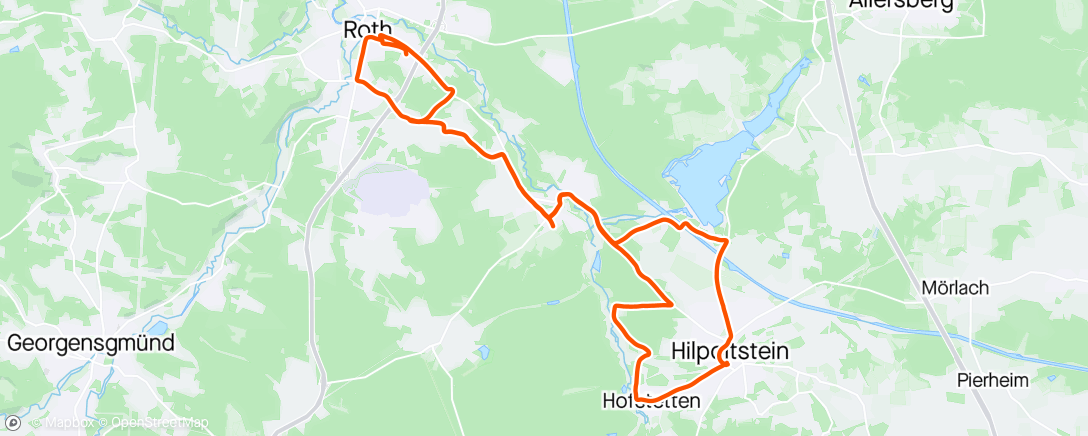 Map of the activity, Lubbern bei Kack Aprilwetter🚴‍♂️🚴‍♂️✌🏾