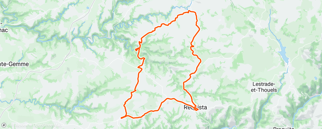 Carte de l'activité