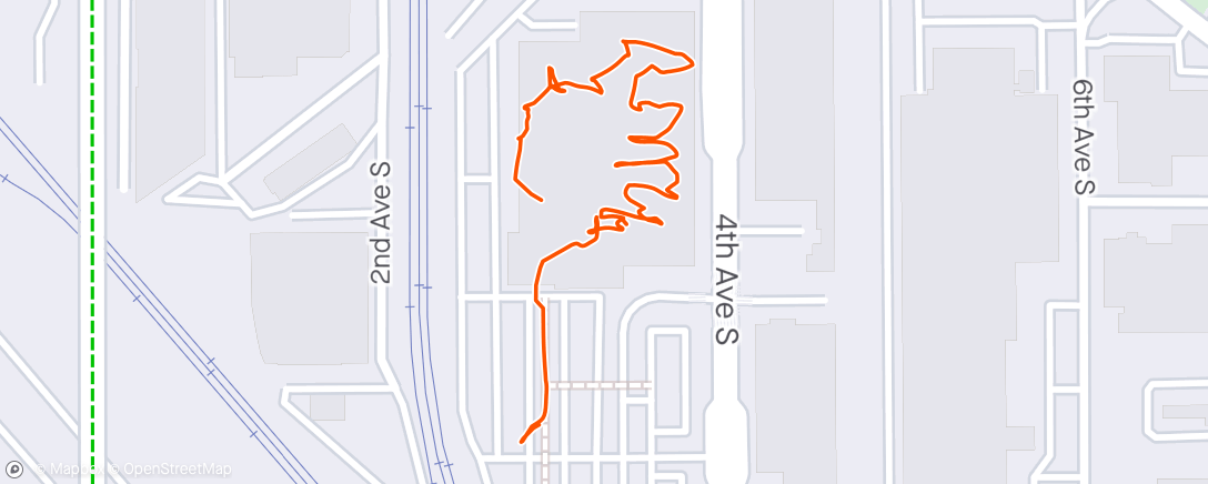 Map of the activity, Costco