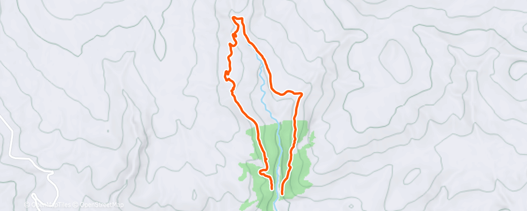 Карта физической активности (Lunch Trail Run)