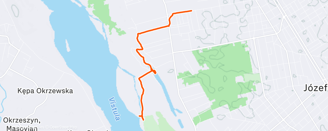 Map of the activity, Lunch Walk